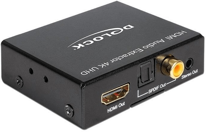 DeLock Adaptateur HDMI vers HDMI avec audio extractor 4K