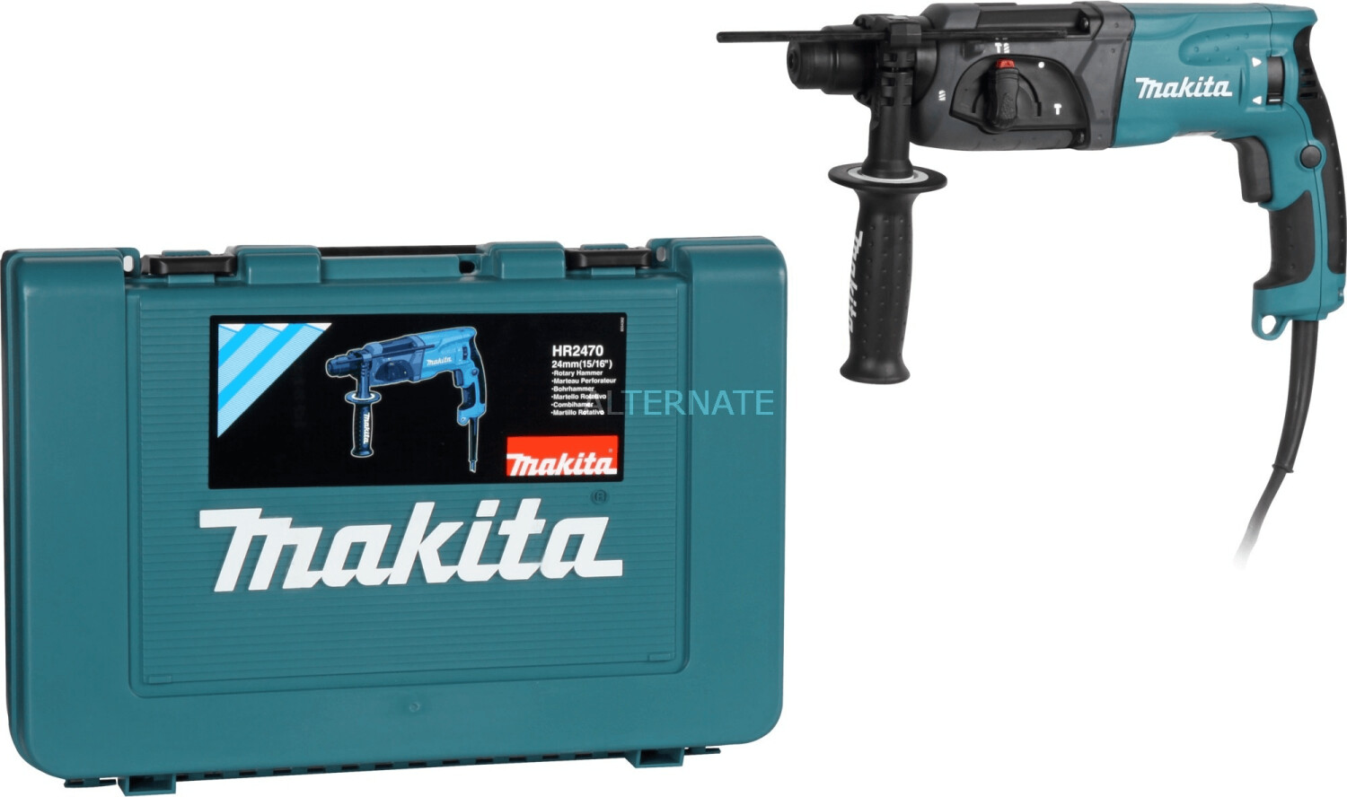 Perforateur burineur - Makita - avec accessoires - HR2470TX1 Makita