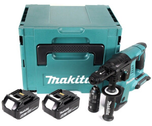 Perforateur burineur 36V SDS-Plus (2x5,0 Ah) en MAKPAC - MAKITA DHR264PT2J  : : Bricolage