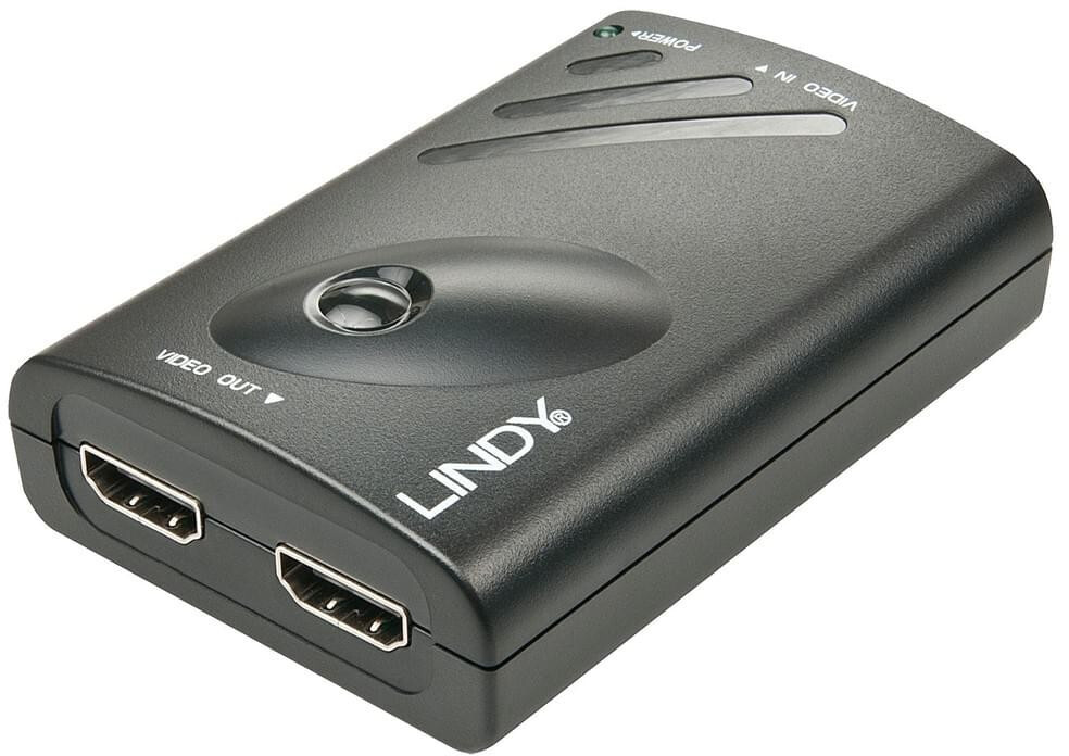 Photos - Other Video Equipment Lindy Video Converter DisplayPort HDMI  (38409)