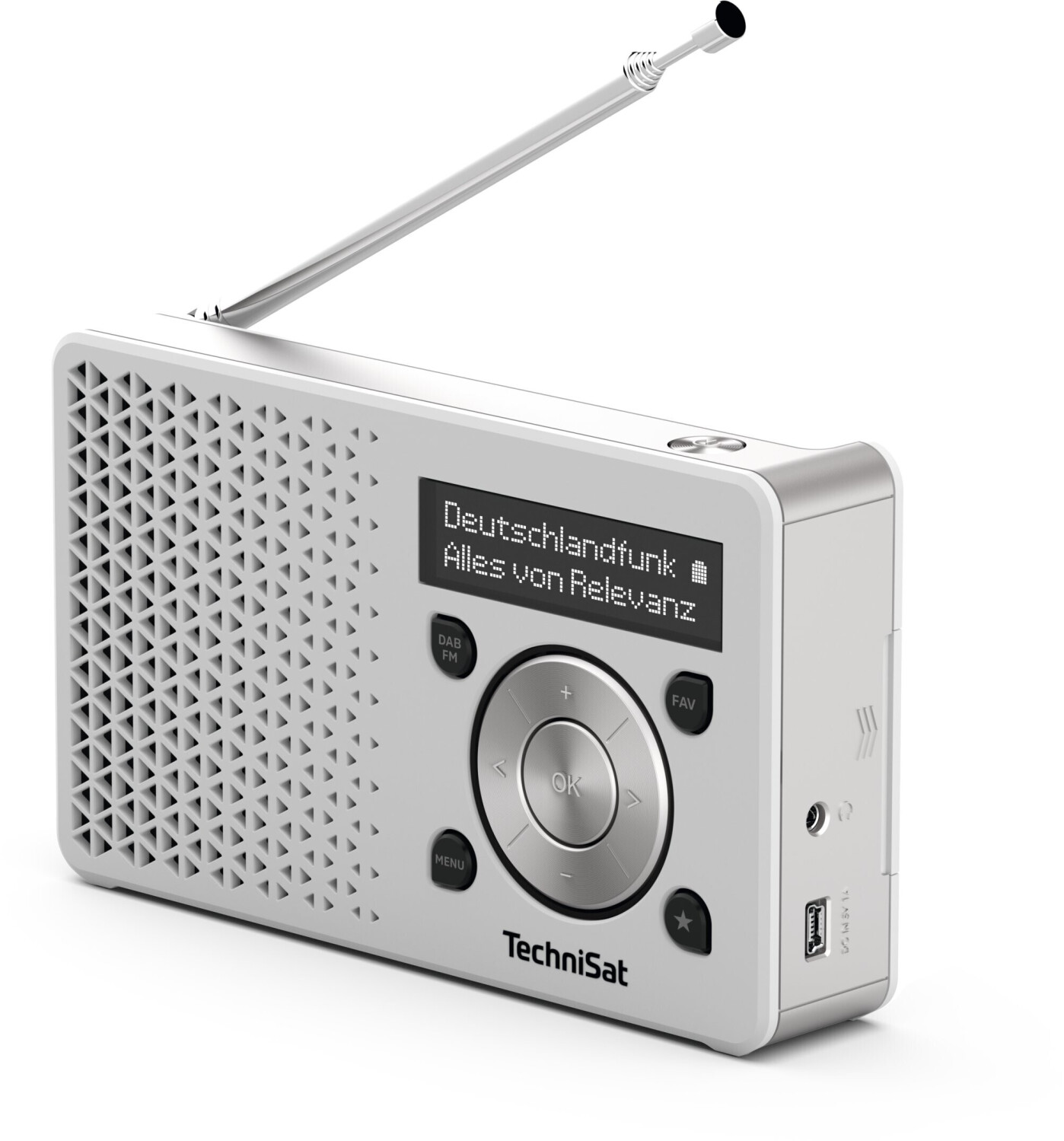 TechniSat Digitradio 1 54,99 | ab € weiß/silber bei Preisvergleich