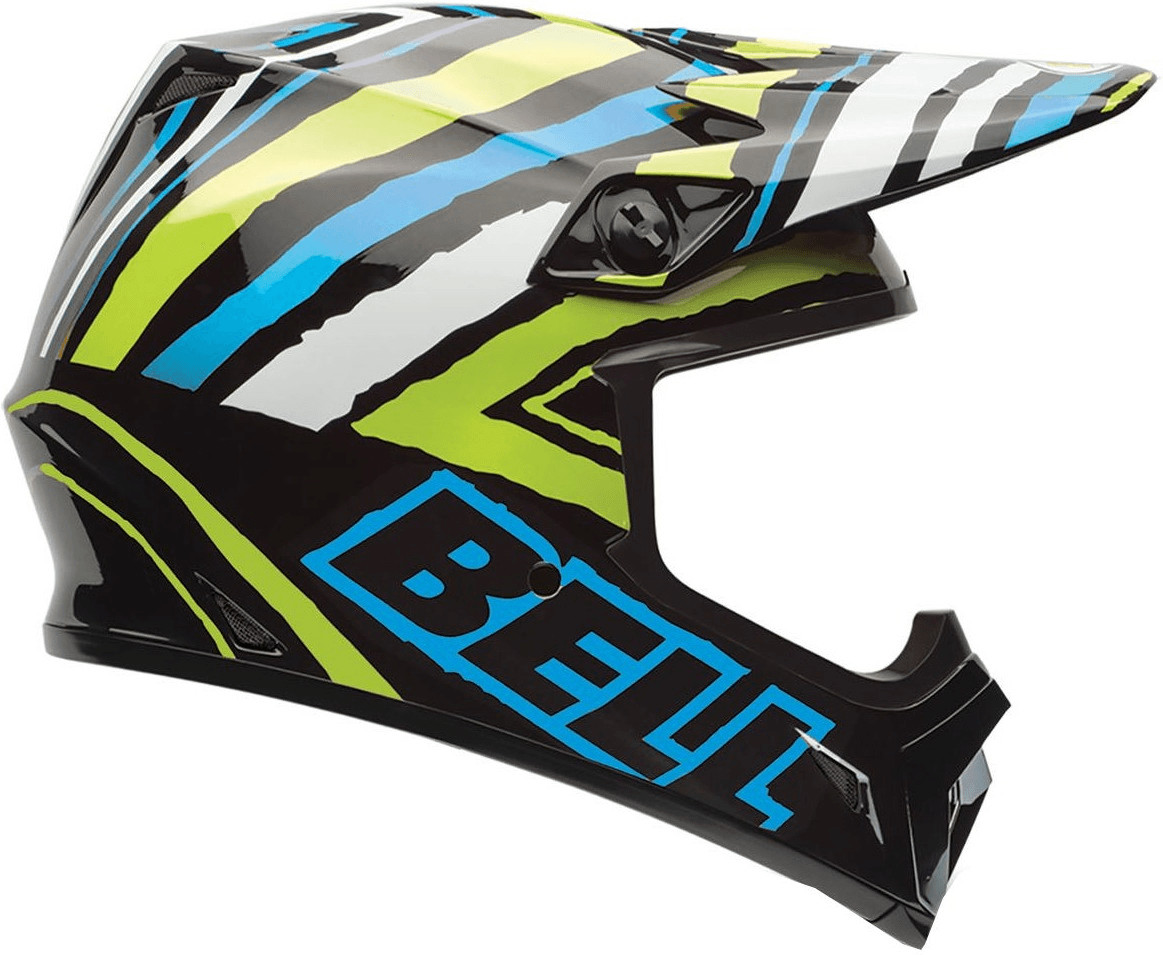 Bell MX-9 Tagger Scrub Psycho green/blue
