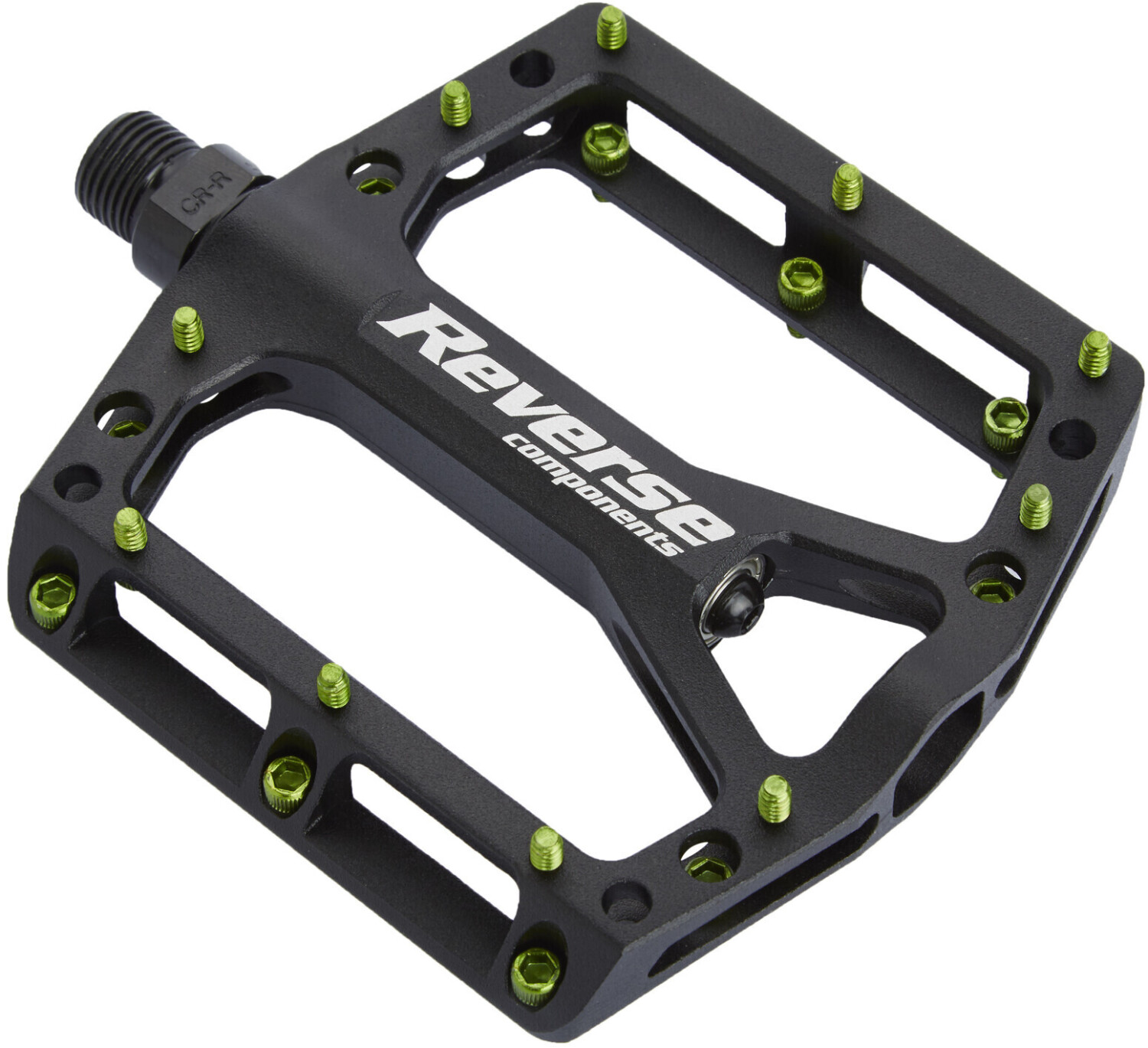 Reverse Black ONE (bright green)