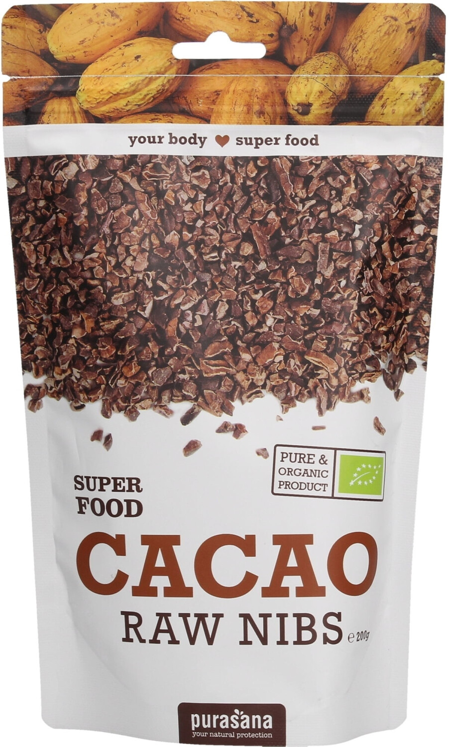 Purasana cacao Raw Nibs (200g)