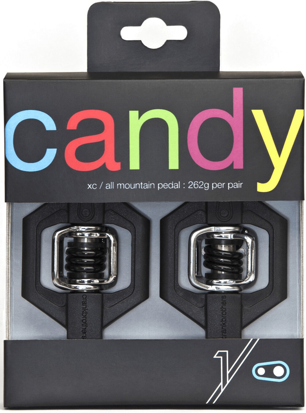 Crankbrothers Candy 1 (black)