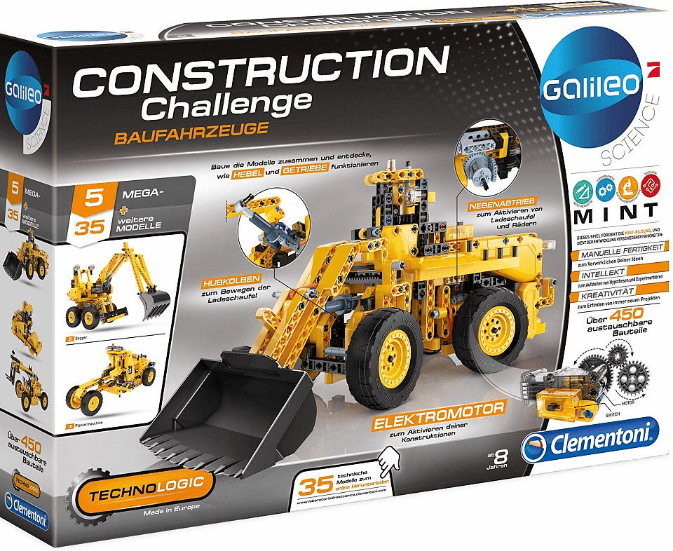 Clementoni Galileo Construction Challenge (894756)