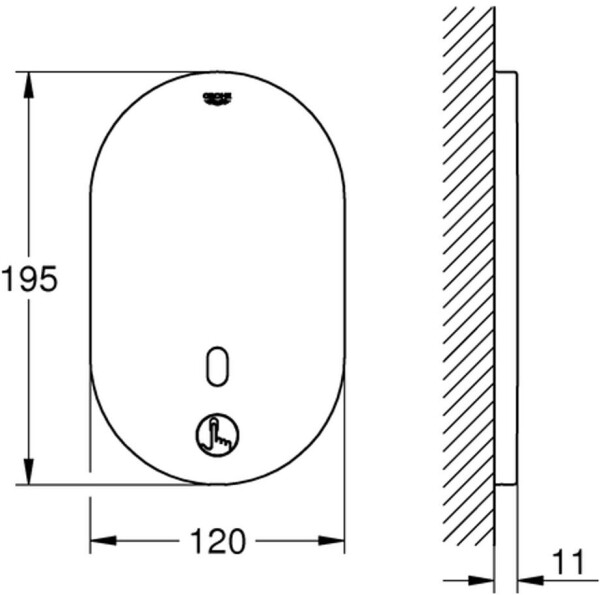 GROHE Eurosmart Cosmopolitan E (36415000), Bild 3