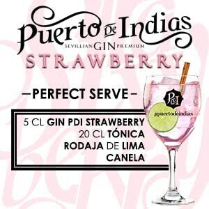 Puerto de Indias Gin Preisvergleich ab Strawberry bei | 15,95 0,7l 37,5% €