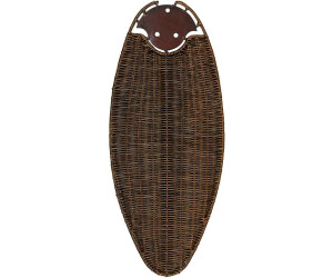 CasaFan Deckenventilator-Flügelsatz 132 Flügeldekor Rattan antik