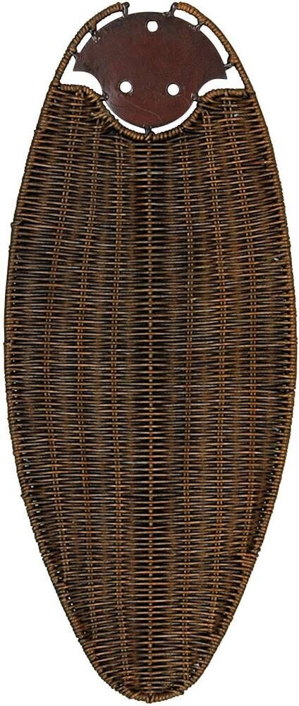 CasaFan Deckenventilator-Flügelsatz 132 Flügeldekor Rattan antik