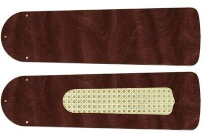 CasaFan Deckenventilator-Flügelsatz 132 Flügeldekor Rosenholz glänzend