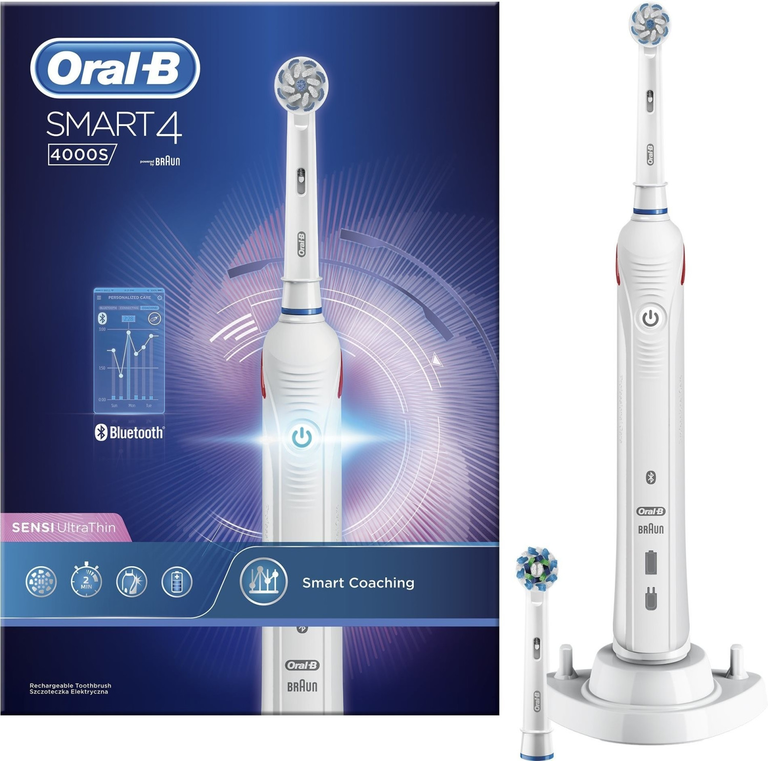 Oral-B Smart 4 4000S Sensi UltraThin a € 99,39 (oggi)