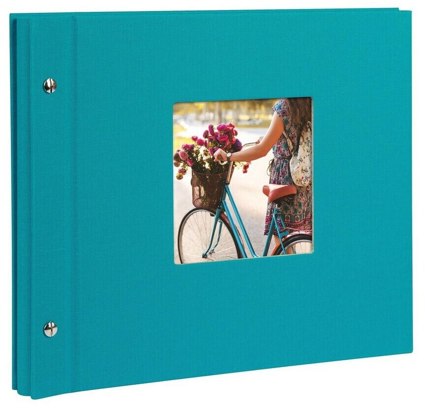 Goldbuch Bella Vista 30x25/40 turquoise (pages noires)