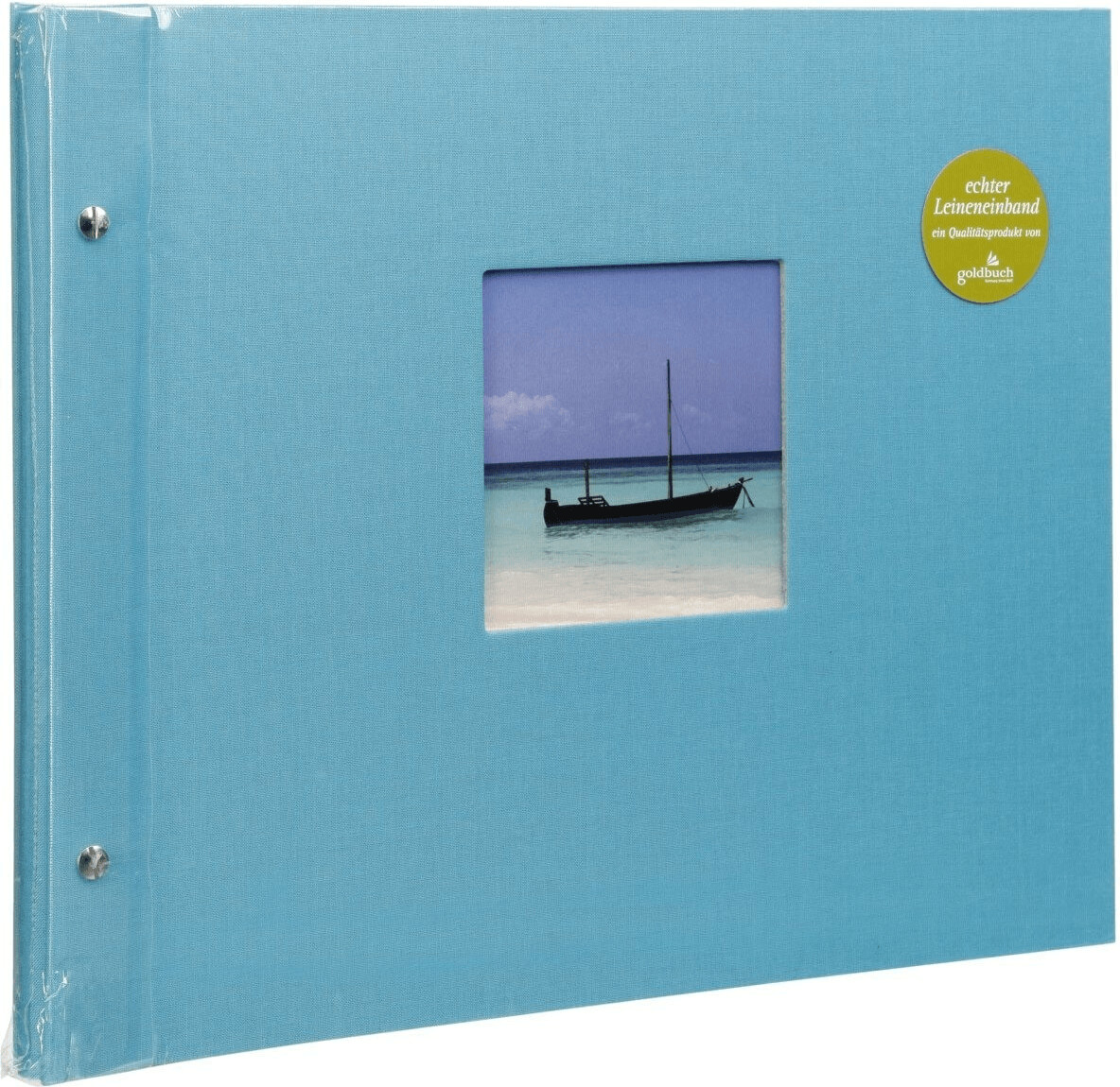 Goldbuch Bella Vista 39x31/40 turquoise (pages blanches)