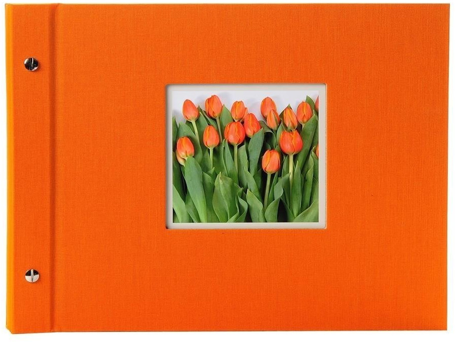 Goldbuch Bella Vista 39x31/40 orange (pages blanches)
