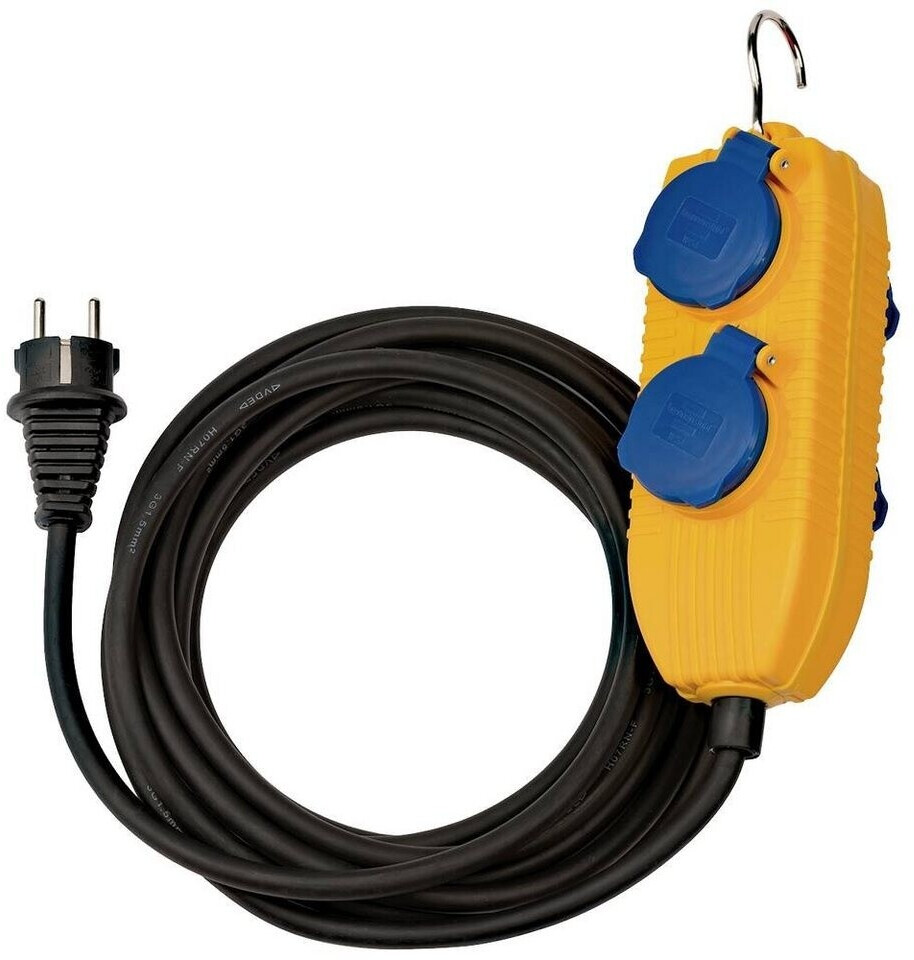 Brennenstuhl PowerBlock 4 Prese Con Coperchio IP44 – Giallo