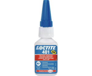 Colle instantanée super glue Loctite 401, 10 g