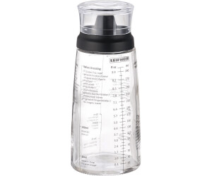 Leifheit Gobelet mesureur 1 L, verre mesureur plastique gradué, avec  échelles de mesure pour farine, sucre et liquides, base en caoutchouc,  idéal pour la pâtisserie et la cuisine, pichet mesureur : 