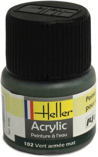 Heller Peinture 102 Vert armée mat