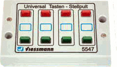 Viessmann Universal Push Button Panel (5547)