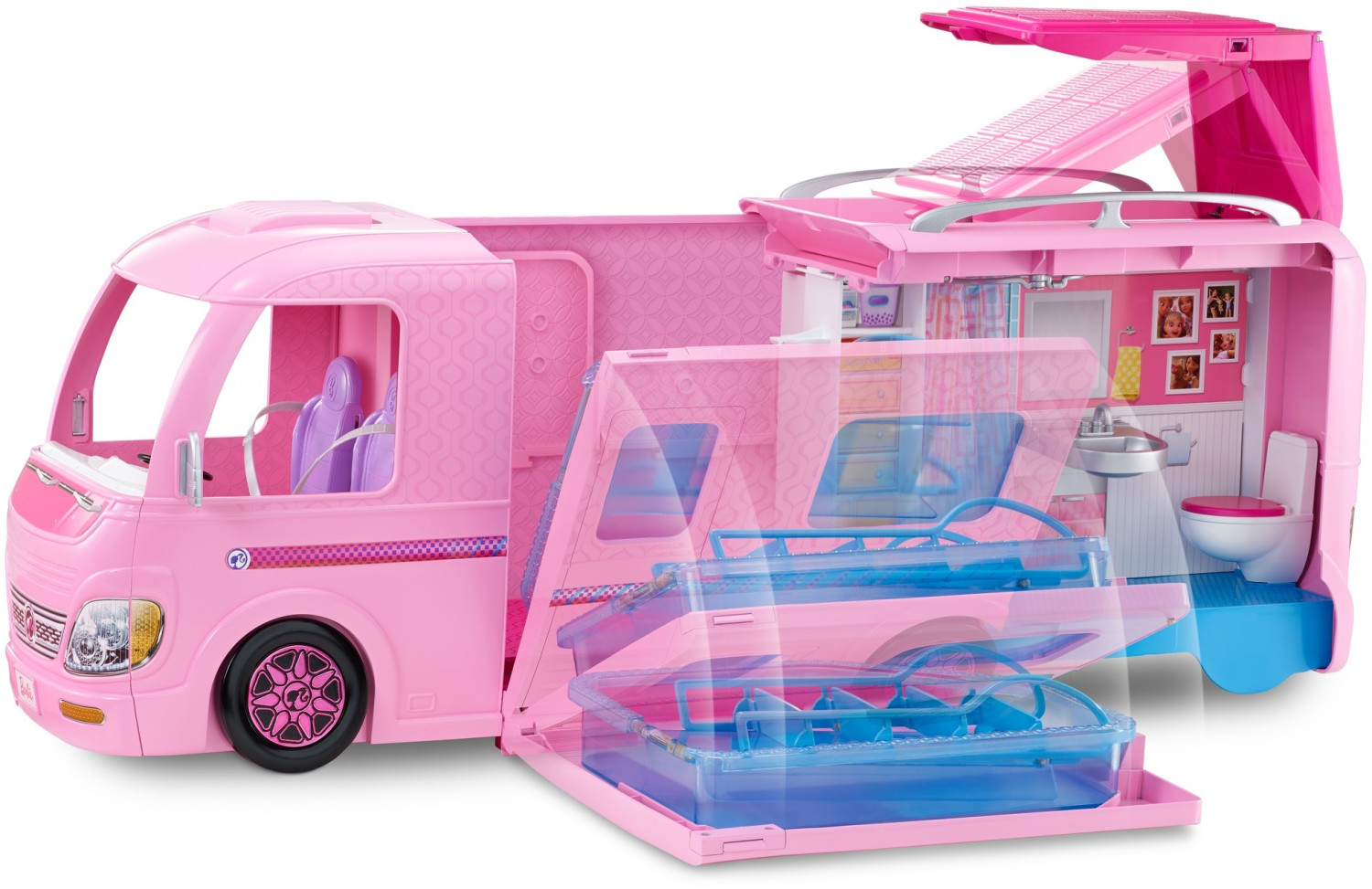 Soldes Barbie Camping-car transformable (FBR34) 2024 au meilleur