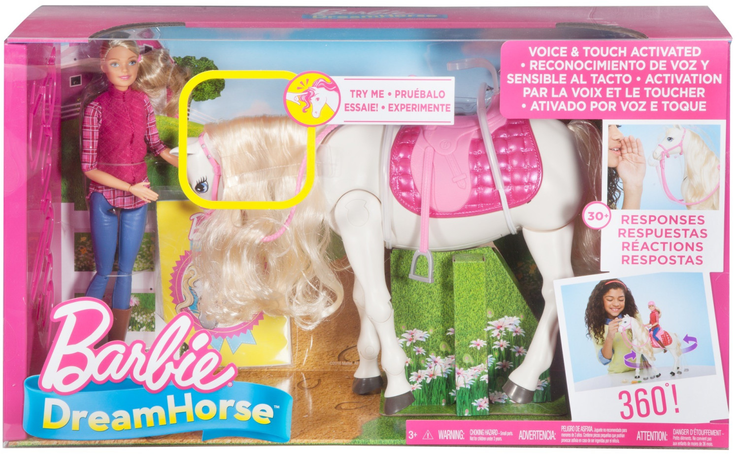Poupée Barbie et son cheval de danse
