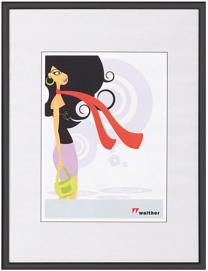 walther design New Lifestyle 18x24 black