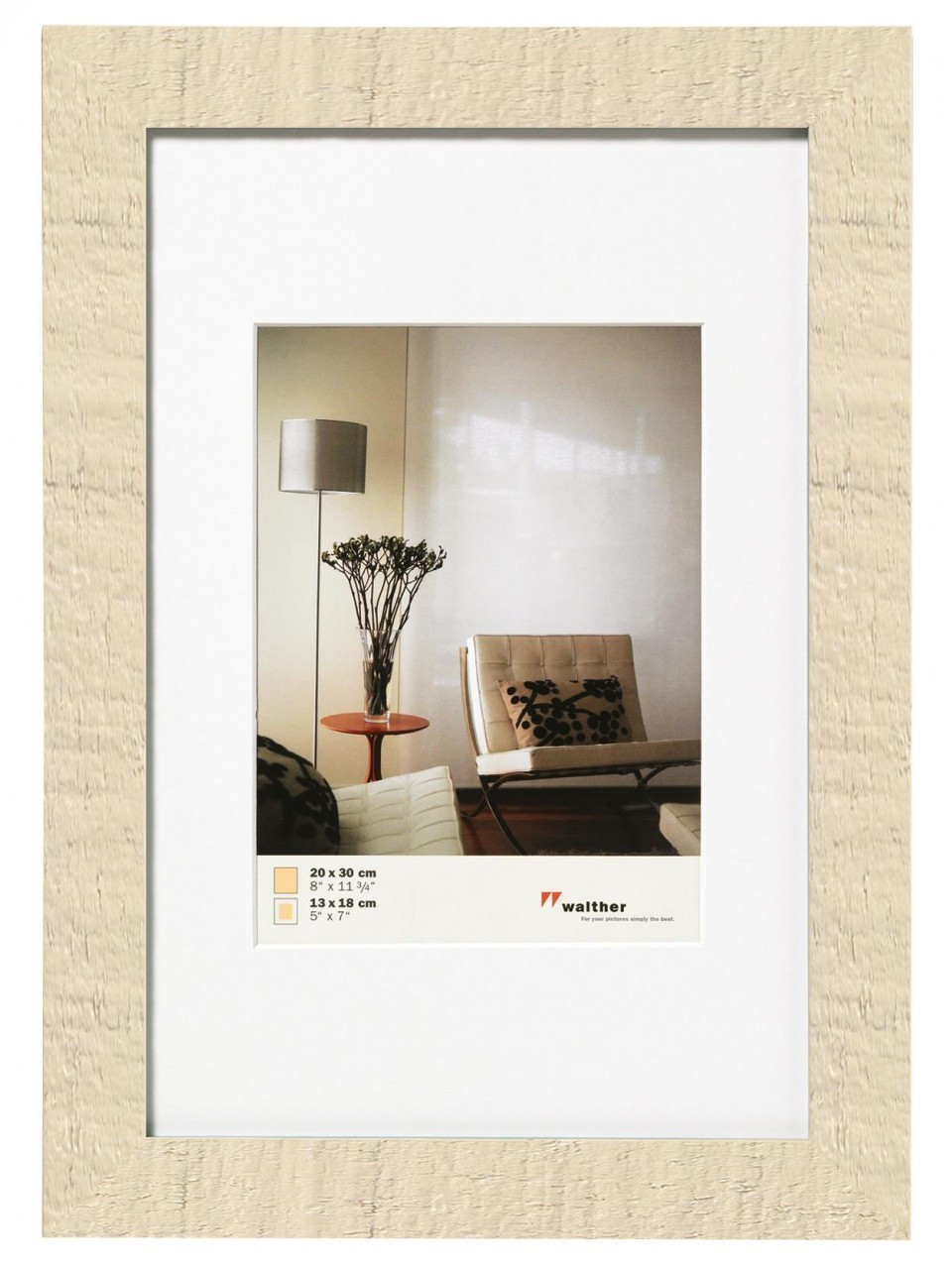 walther design Home 10x15 cream white