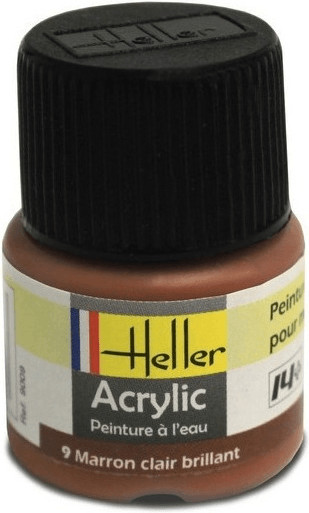 Heller Peinture 9 Marron clair brillant