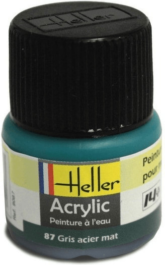 Heller Peinture 87 Gris acier mat