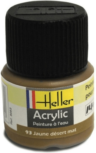 Heller Peinture 93 Jaune désert mat
