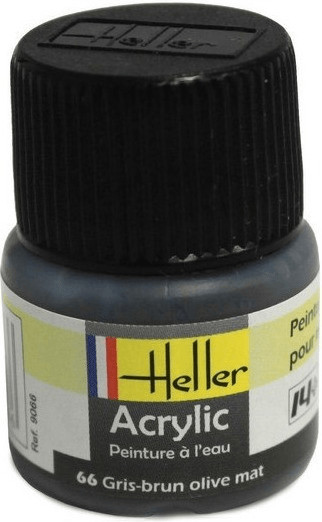 Heller Peinture 66 Gris-brun olive mat