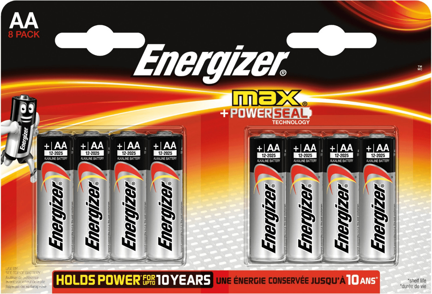 Energizer Mignon AA LR06 1.5V (8 pcs.)