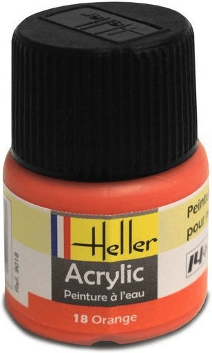 Heller Peinture 18 Orange