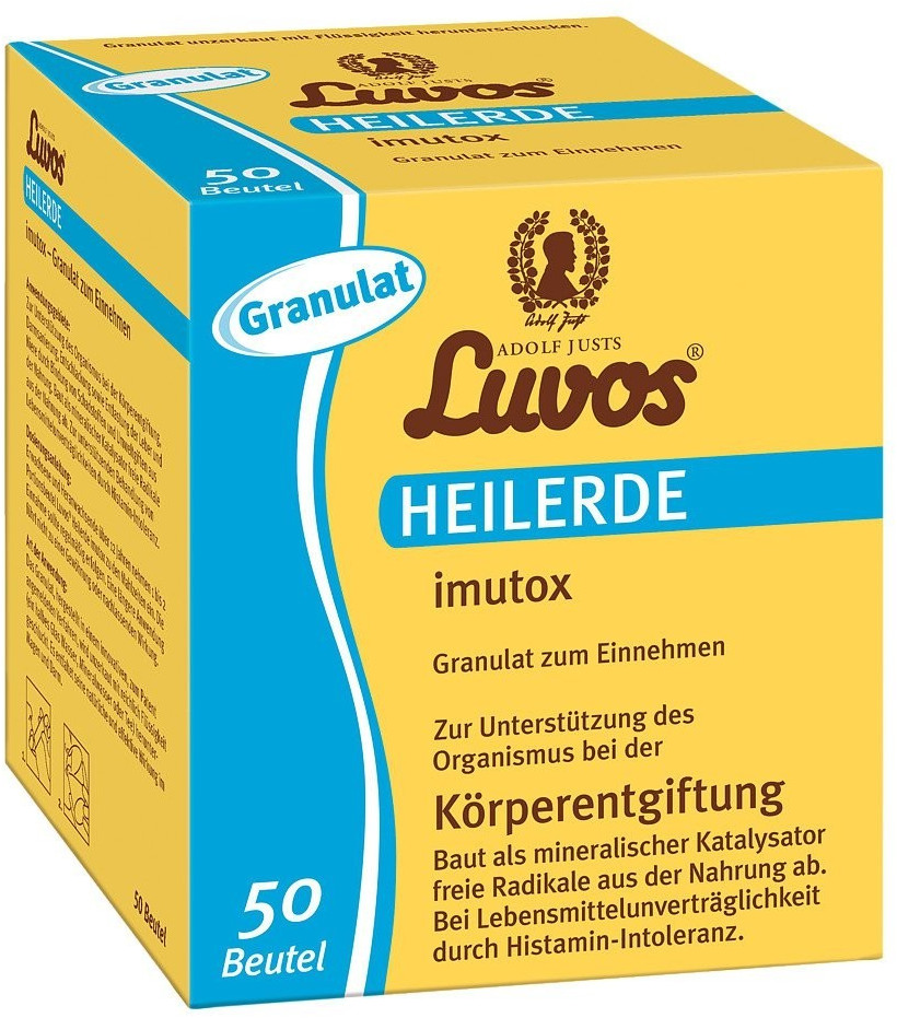 Luvos Naturkosmetik Healing clay imutox Granules bag