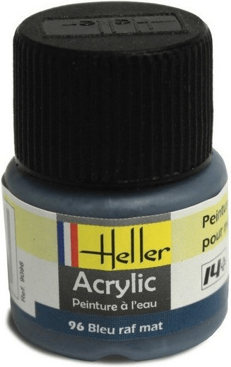 Heller Peinture 96 Bleu raf mat