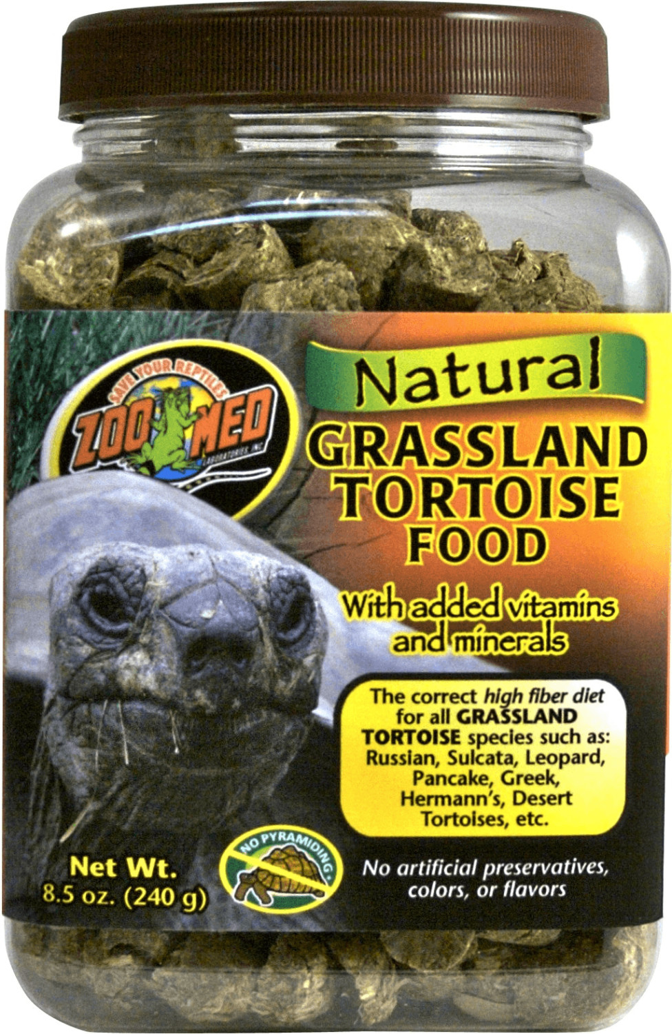 Zoo Med Natural Grassland Tortoise Food