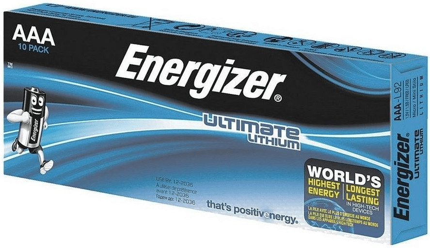 Energizer Ultimate Lithium Micro AAA FR03 1.5V (10 pcs.)