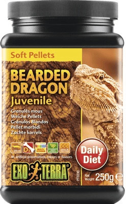 Exo Terra Soft Pellets Juvenile Bearded Dragon 250 g