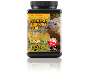 Exo Terra Soft Pellets Adult European Tortoise Food