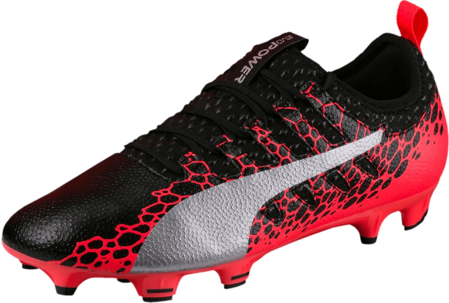 Puma evoPOWER Vigor 2 Graphic FG puma black/silver/fiery coral