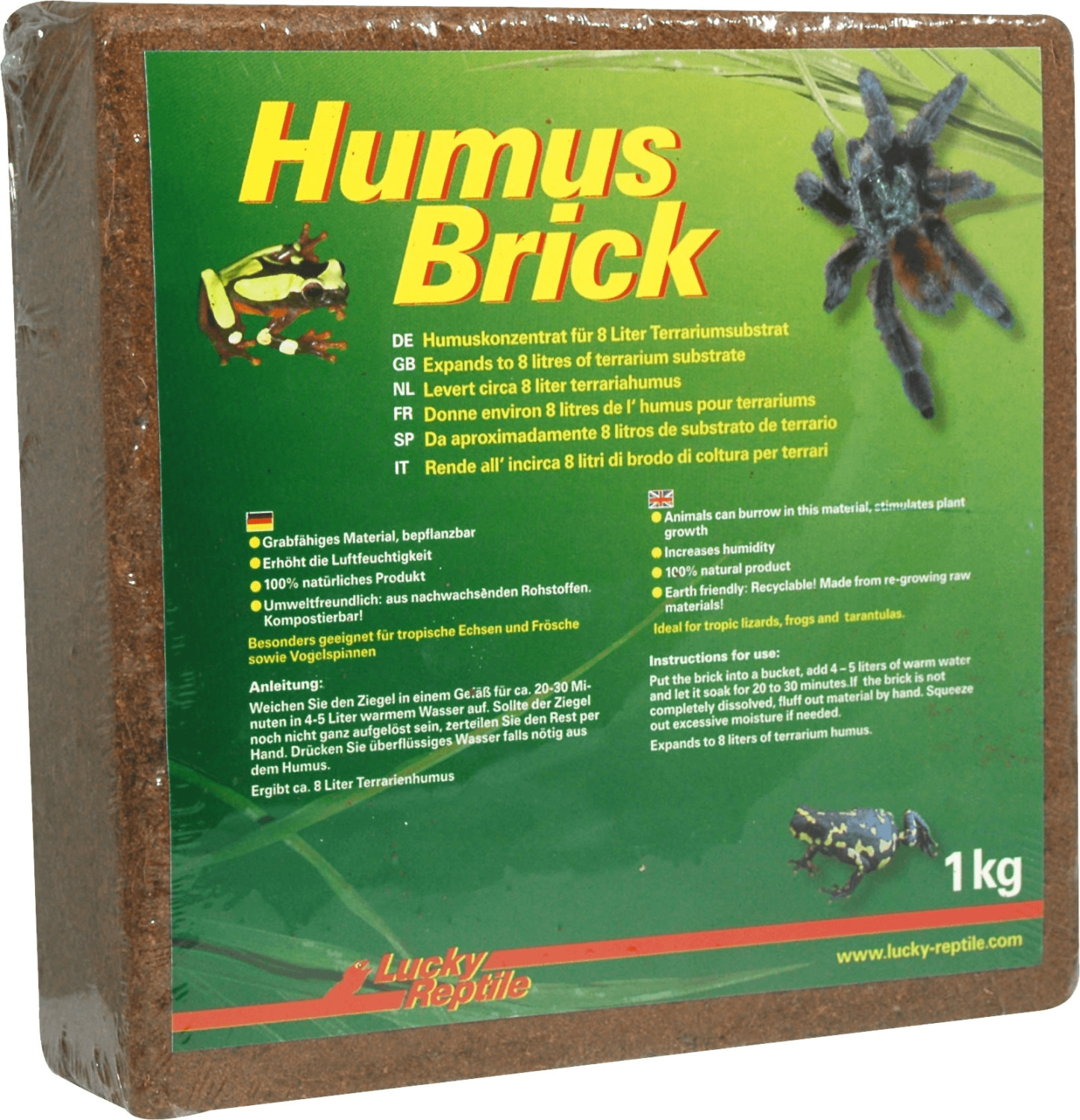 Lucky Reptile Humus Brick 1000 g