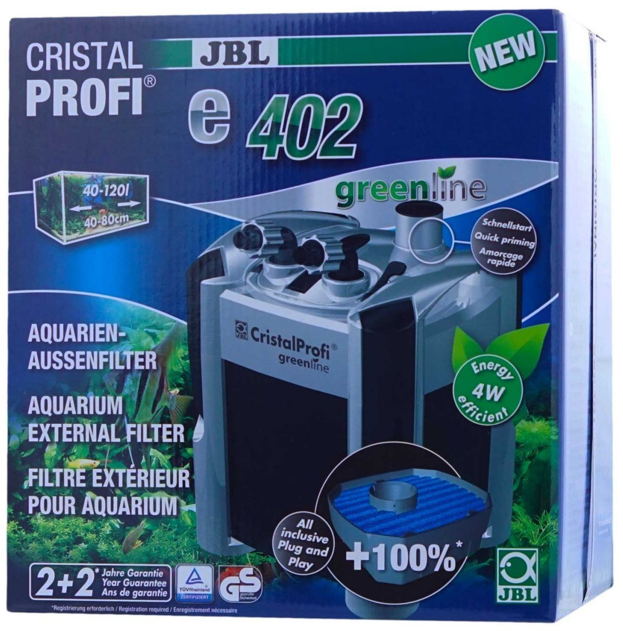JBL CristalProfi e902 - filtre externe pour aquarium - Materiel-aquatique