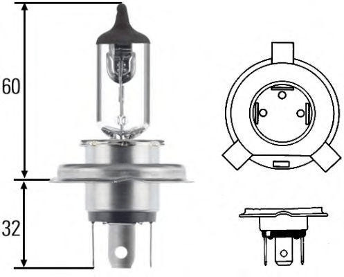 Hella H4 Standard (8GJ002525-131)