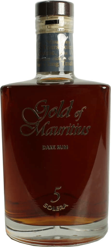 Gold of Mauritius Dark Rum Solera 5 ans 0,7 L 40 %