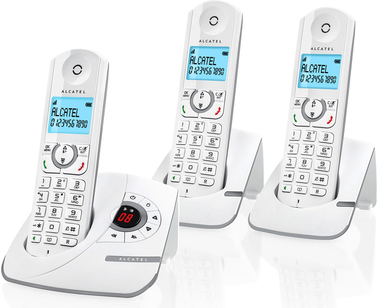Alcatel-Lucent F390 Voice Trio gris