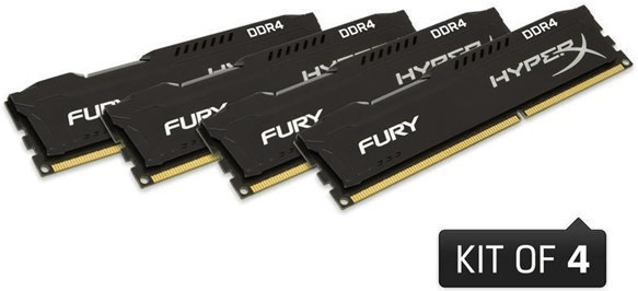 HyperX Fury 32 Go Kit DDR4-2400 CL15 (HX424C15FB2K4/32)