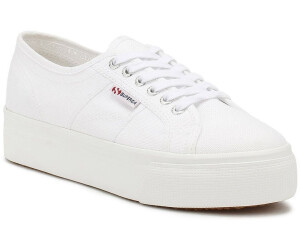 Superga hot sale leather flatform