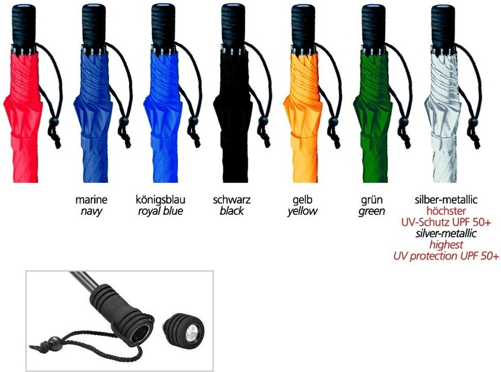 Euroschirm Swing Flashlite royal blue