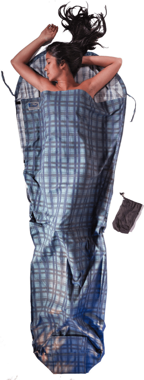 Cocoon MummyLiner Flannel (bleu)